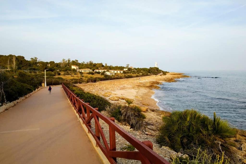 阿尔考斯布里Casa A 5 Min De Cala Blanca Wi-Fi Garaje Piscina公寓 外观 照片