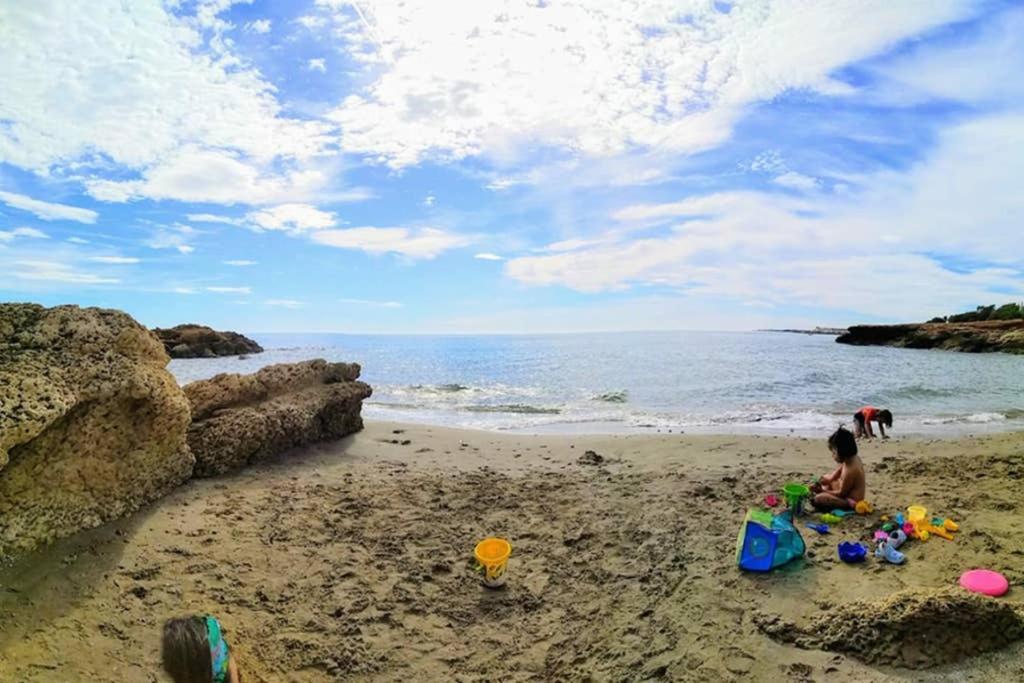 阿尔考斯布里Casa A 5 Min De Cala Blanca Wi-Fi Garaje Piscina公寓 外观 照片